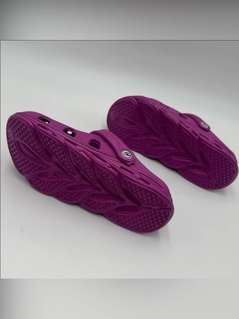 Kids Purple Slip-On Clog Sandals